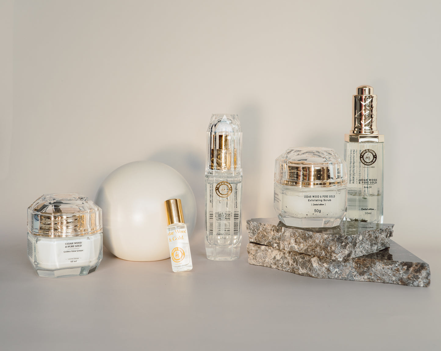 Cedar & Pure Gold Shampoo & shower