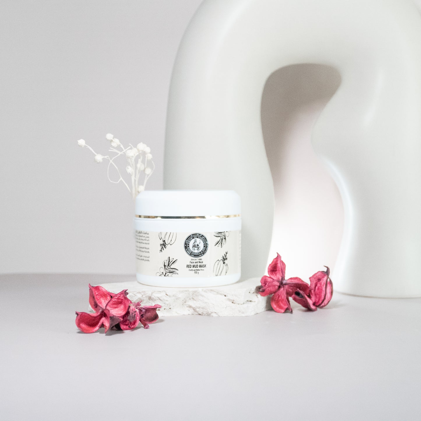 Red Mud Mask