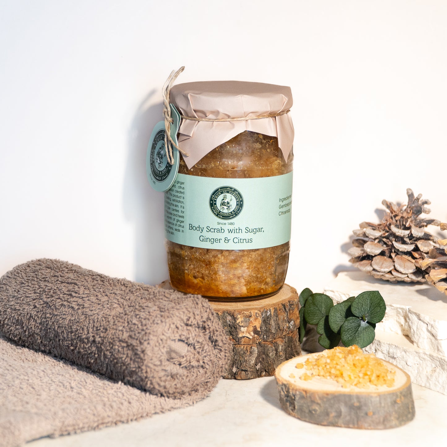 Ginger & Lemon Sea Salt Spa Collection