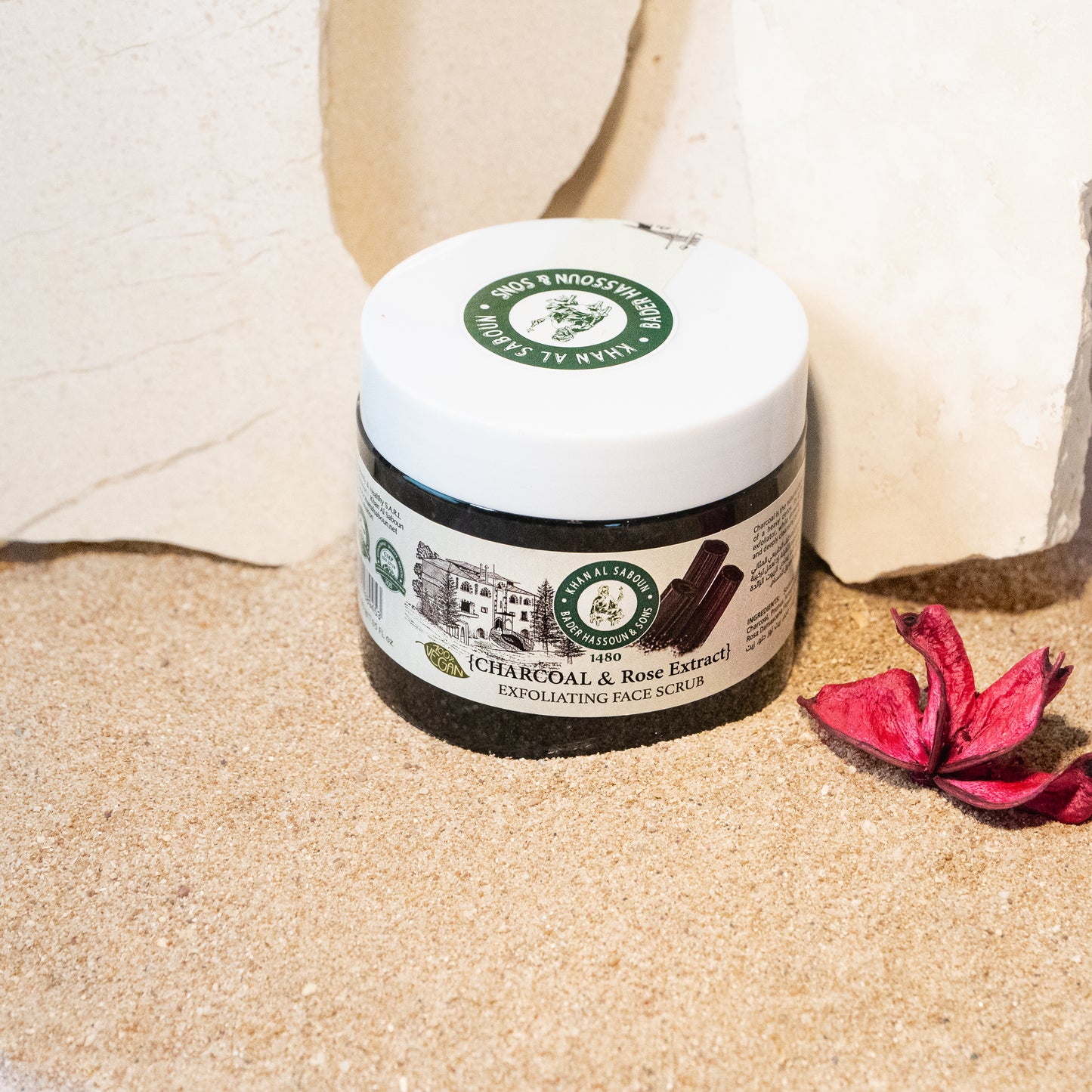 Exfoliating Face Scrub Charcoal