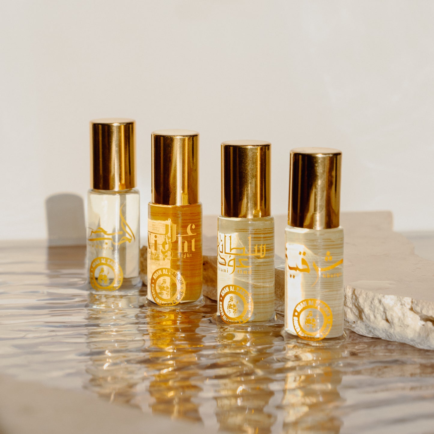 Set van 4 luxury VIP perfumes